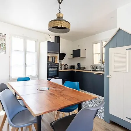 Maison Moderne Au Bois-plage-en-re Avec Jardin - Fr-1-835-3 Vila Le Bois-Plage-en-Ré
