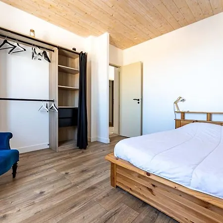 Villa Maison Moderne Au Bois-plage-en-re Avec Jardin - Fr-1-835-3 *