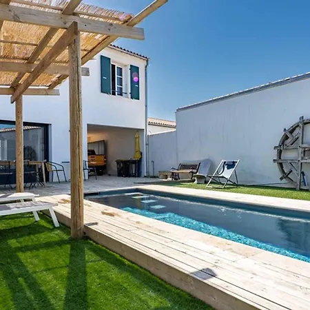 Maison Moderne Au Bois-plage-en-re Avec Jardin - Fr-1-835-3